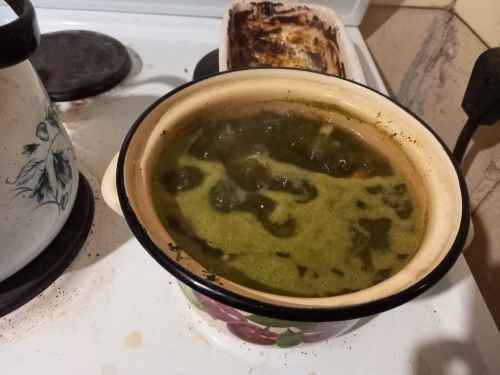 Зеленый суп «Шпинат»  - фото 1