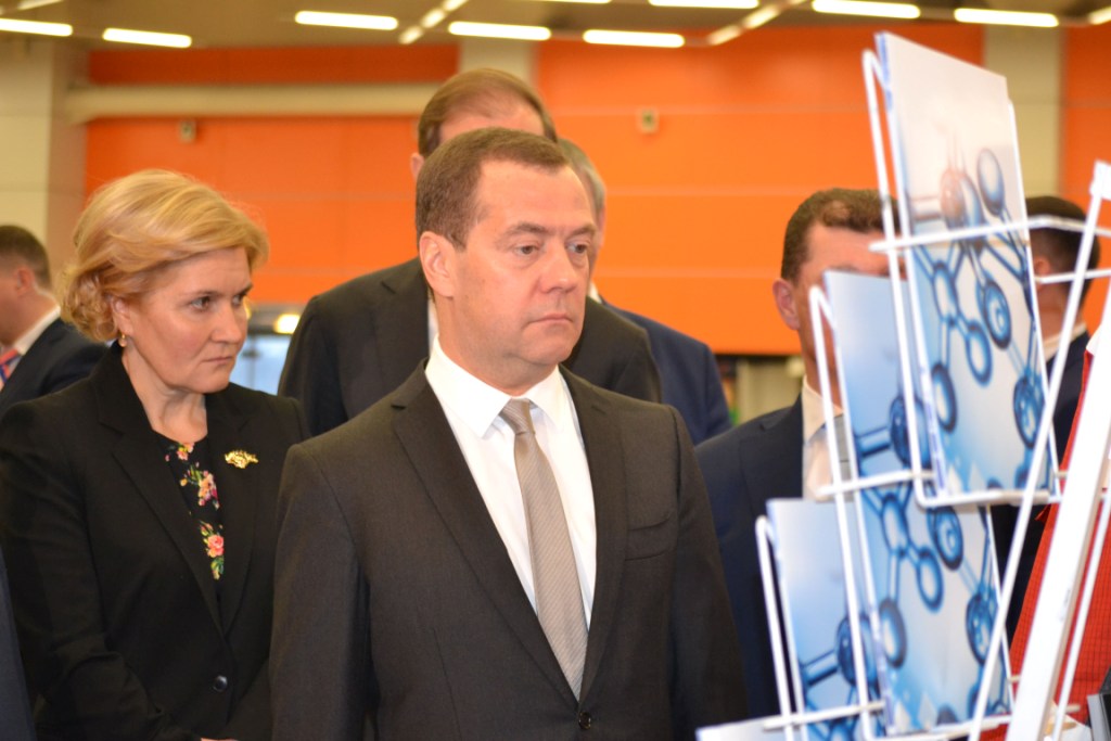 Председатель Правительства РФ Д.А. Медведев посетил выставку «БиОТ –2017» - фото 10