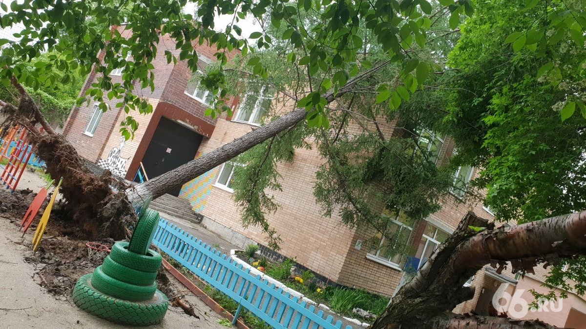 Ураган в Екатеринбурге.. Погибли люди, тысячи домов без электроснабжения, деревья вырывало с корнем…(фото, видео) - фото 13