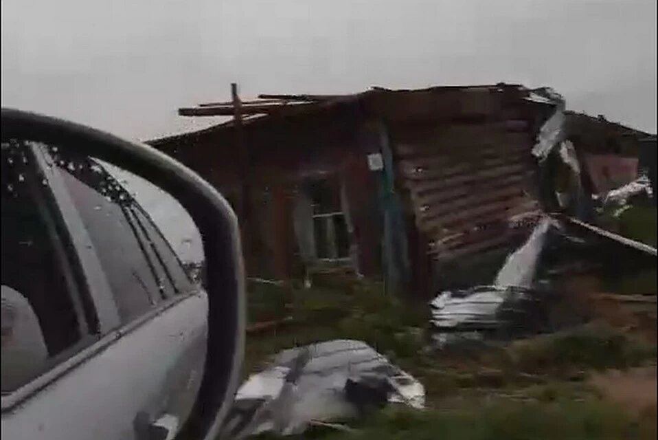 Ураган разрушил поселение в Кузбассе - фото 4
