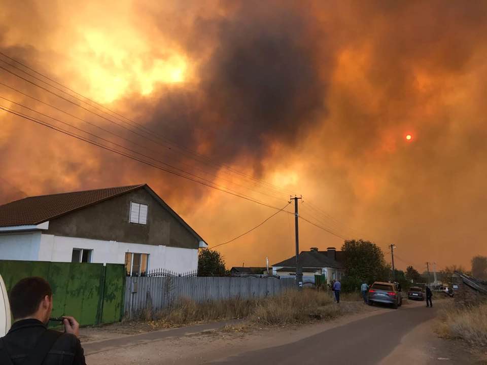 Огненное бедствие в центре России - фото 12