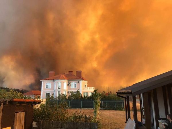 Огненное бедствие в центре России - фото 19