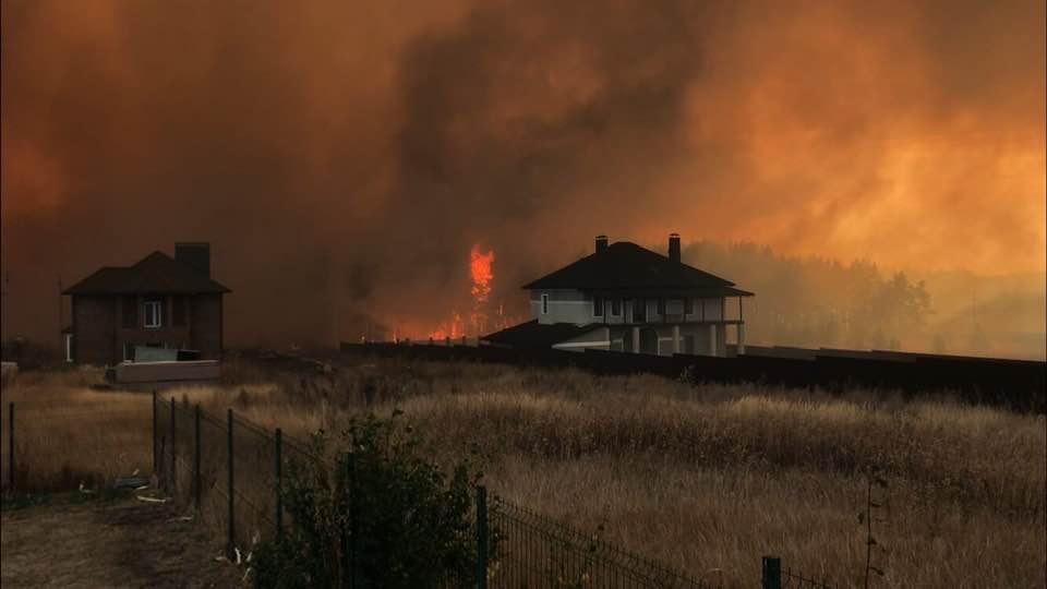 Огненное бедствие в центре России - фото 20