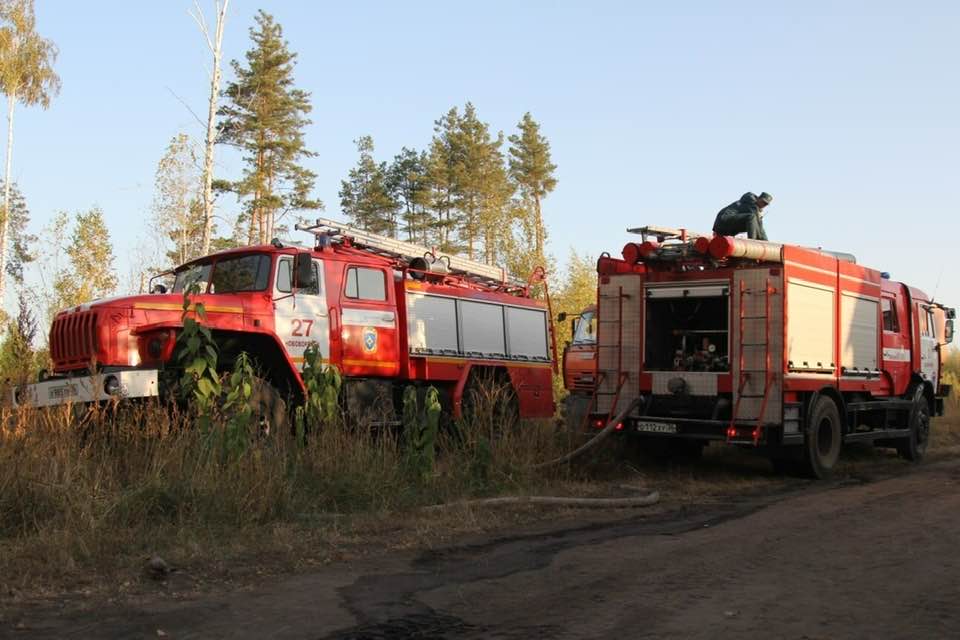 Огненное бедствие в центре России - фото 21