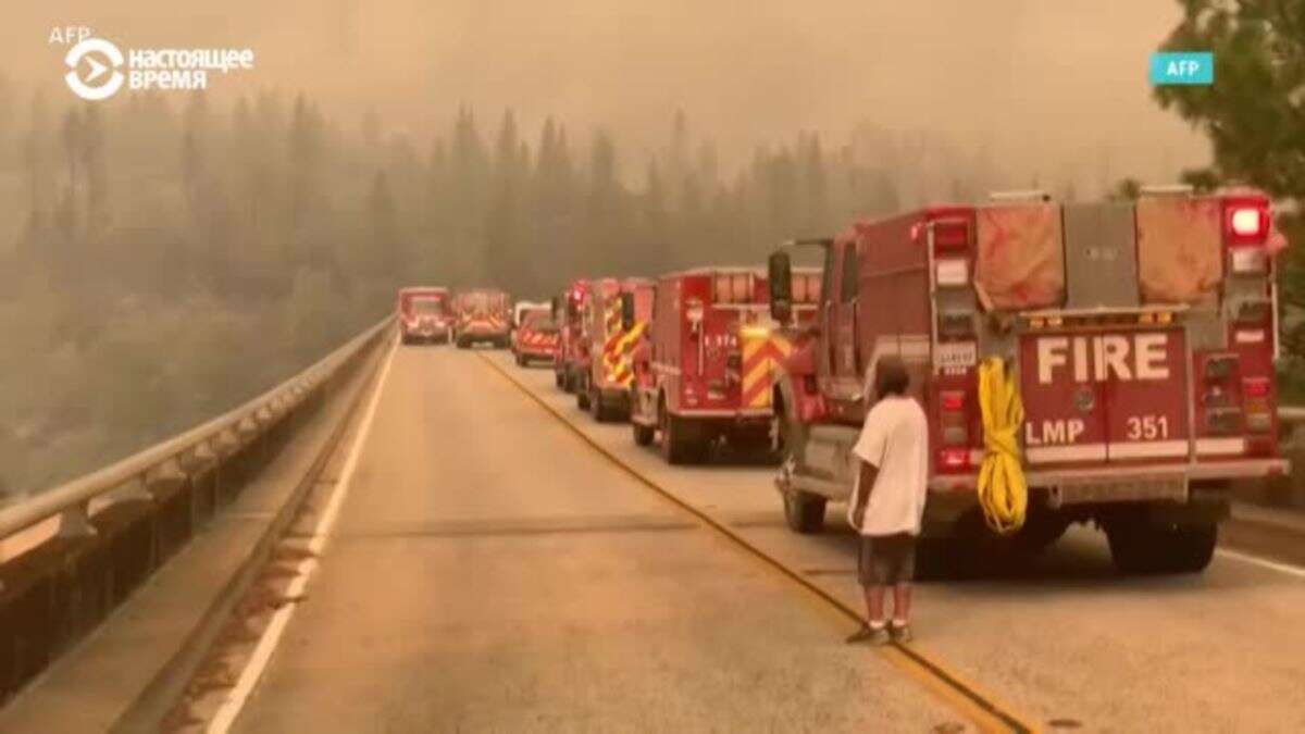 В Орегоне объявлен режим ЧС из-за лесных пожаров - фото 1