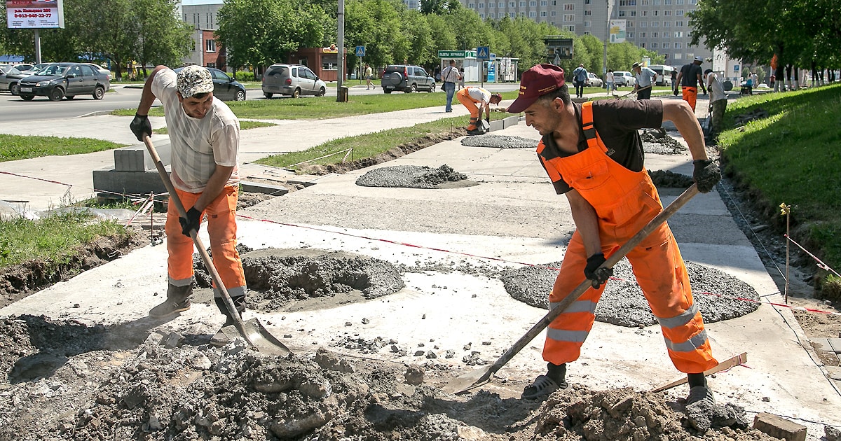 Асфальт заменяют плиткой не только в  Сокольниках  - фото 2