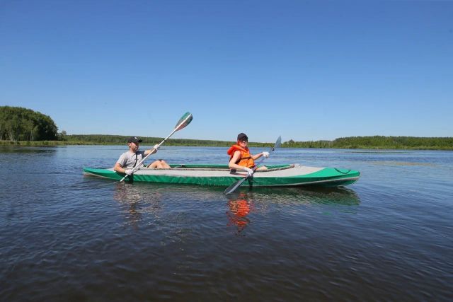 В «Лосином острове» организовали водный маршрут на байдарках - фото 6