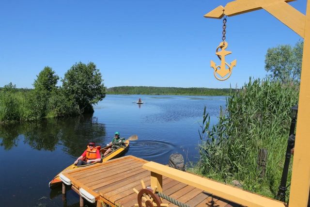 В «Лосином острове» организовали водный маршрут на байдарках - фото 12