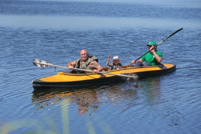 В «Лосином острове» организовали водный маршрут на байдарках - фото 15