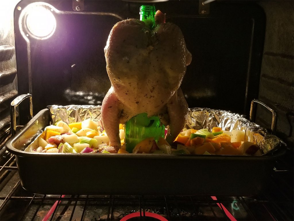 Курица в духовке для праздничного стола - фото 8