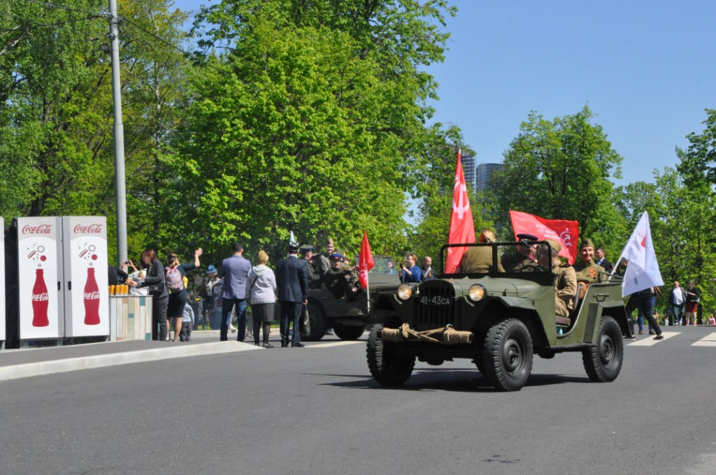 Автопробег на автомобилях времен Великой Отечественной войны - фото 8