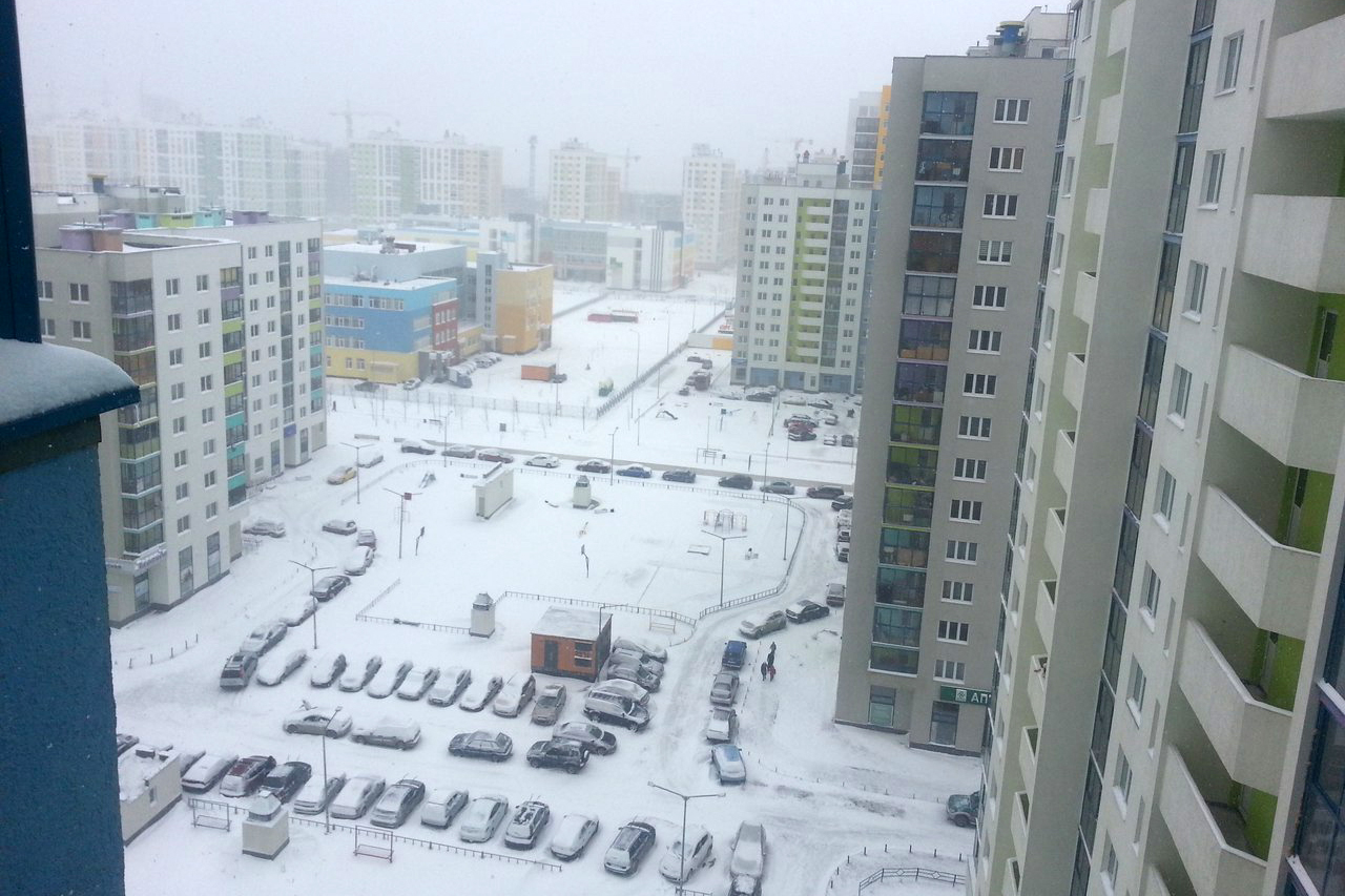 Приамурье засыпало снегом — видео - фото 3