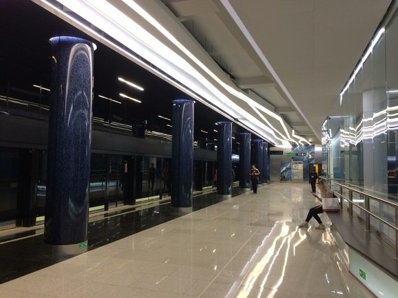 В Петербурге станция метро «Новокрестовская» приняла первых пассажиров - фото 2