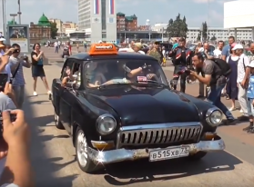 21 человек в «Волге» (видео) - фото 1