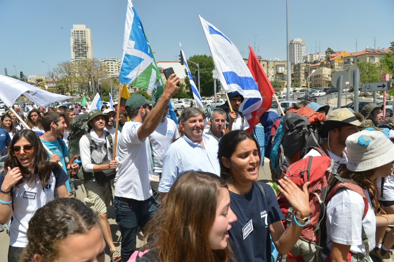 Израиль: Были пройдены маршем сотни километров во всех районах страны, от Метулы до Эйлата. Тысячи человек приняли участие в «Походе 70» - фото 2