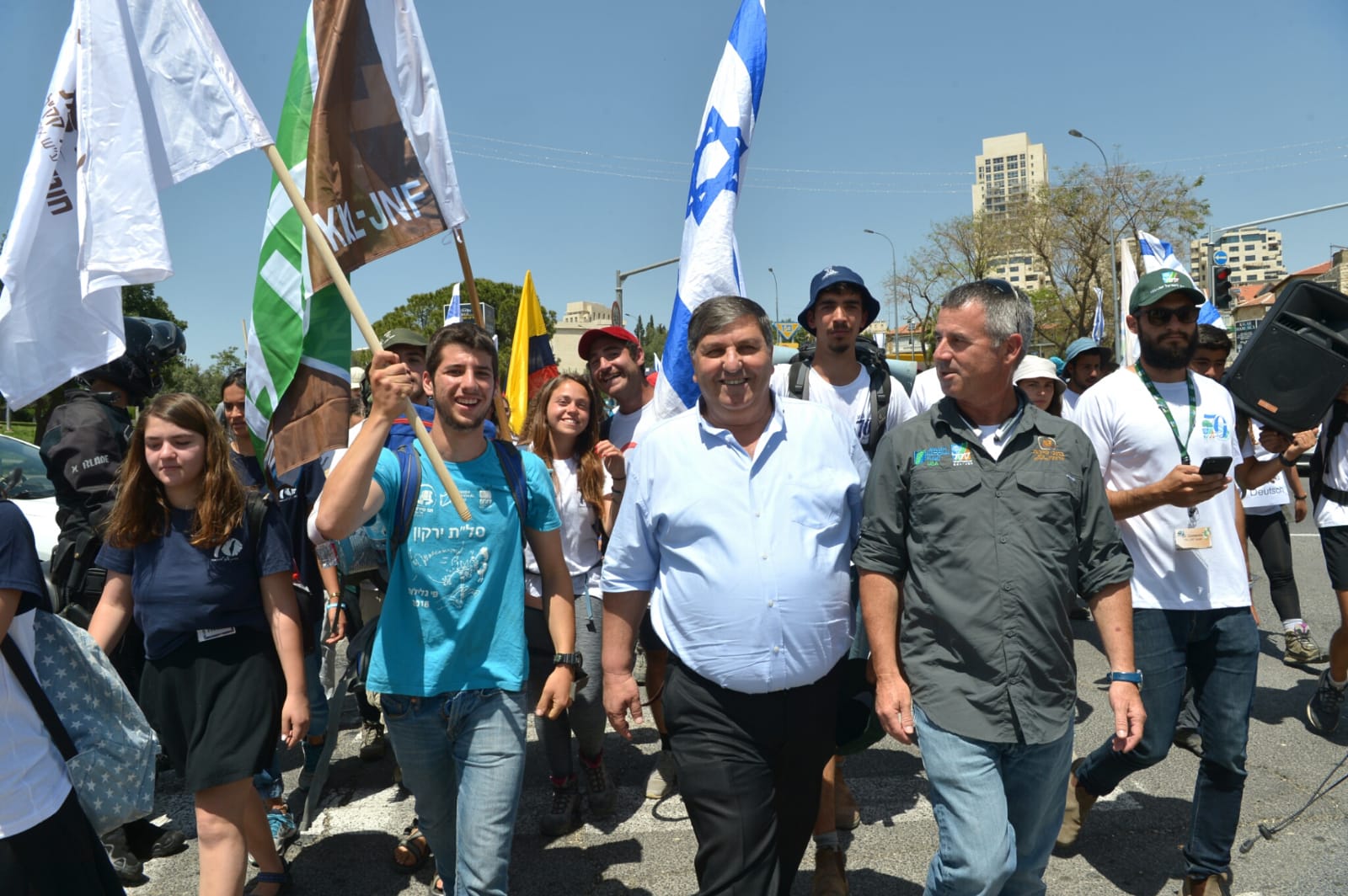 Израиль: Были пройдены маршем сотни километров во всех районах страны, от Метулы до Эйлата. Тысячи человек приняли участие в «Походе 70» - фото 3