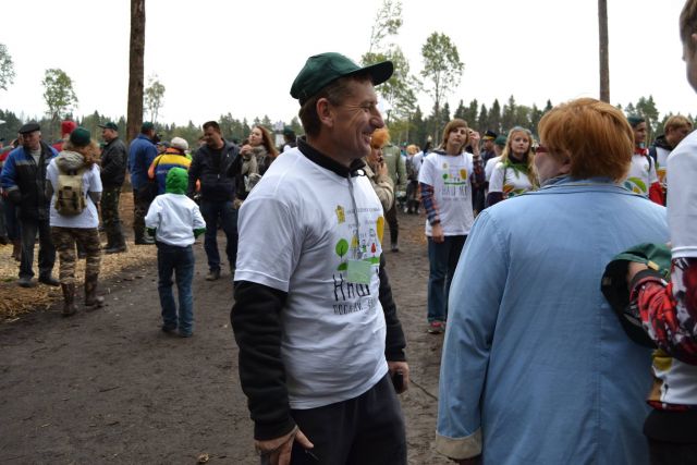 Губернатор Московской области Андрей Воробьев пригласил журнал "ЭкоГрад" на акцию «Наш лес. Посади свое дерево». Мы приехали, и вот что из этого получилось - фото 57