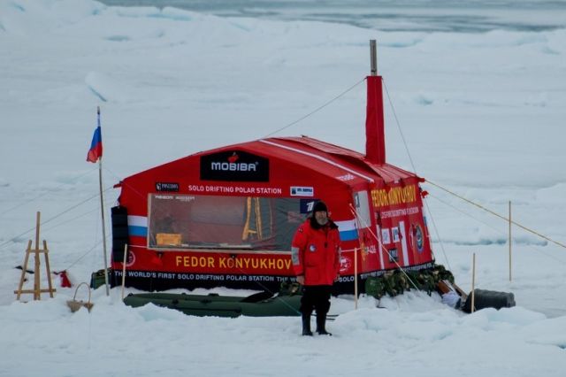 Фёдор Конюхов: вокруг палатки постепенно формируется пресное озеро, по сути я уже нахожусь в его центре - фото 11