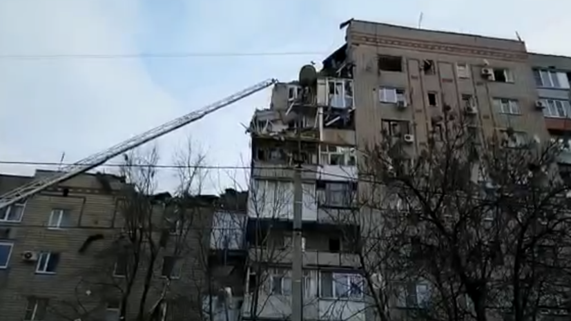 В многоэтажке города Шахты прогремел взрыв - фото 1