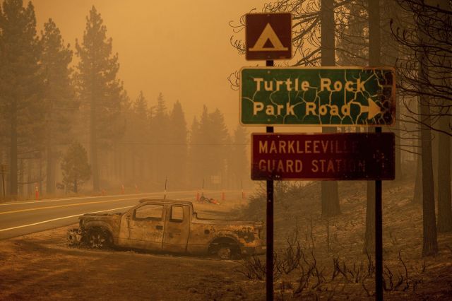 В Калифорнии - лесные пожары... - фото 11