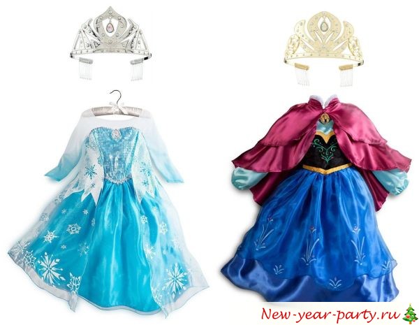 Новогодние платья и карнавальные костюмы для девочек (фото идеи) - фото 3