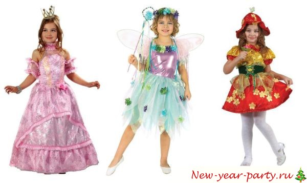 Новогодние платья и карнавальные костюмы для девочек (фото идеи) - фото 24