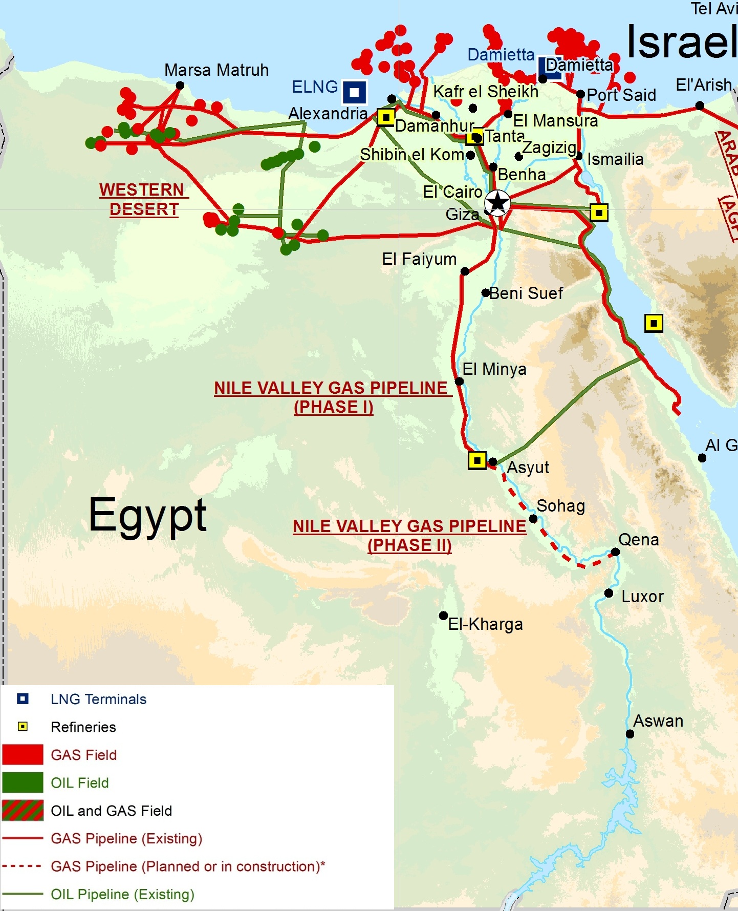 нефть египет