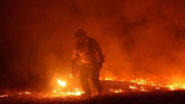 Лесной пожар в Калифорнии усугубляет процесс глобального потепления - фото 2