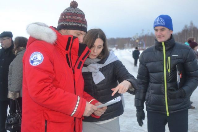 Презентация старта "Онежского Поморья" в Петрозаводске. Улыбаемся и машем...  - фото 16