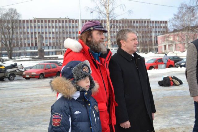 Презентация старта "Онежского Поморья" в Петрозаводске. Улыбаемся и машем...  - фото 22