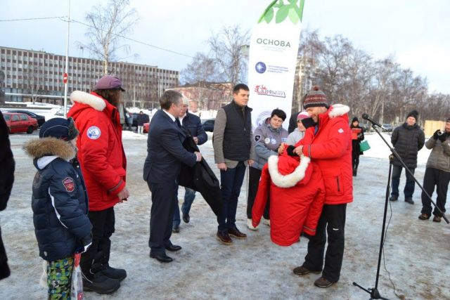 Презентация старта "Онежского Поморья" в Петрозаводске. Улыбаемся и машем...  - фото 10