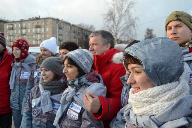 Презентация старта "Онежского Поморья" в Петрозаводске. Улыбаемся и машем...  - фото 61
