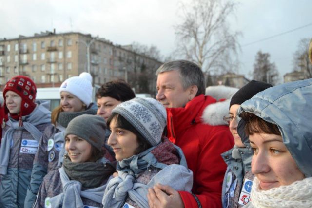 Презентация старта "Онежского Поморья" в Петрозаводске. Улыбаемся и машем...  - фото 68