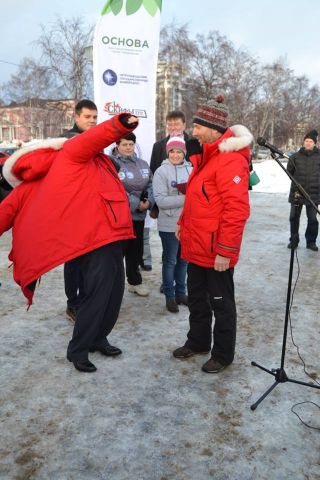 Презентация старта "Онежского Поморья" в Петрозаводске. Улыбаемся и машем...  - фото 12