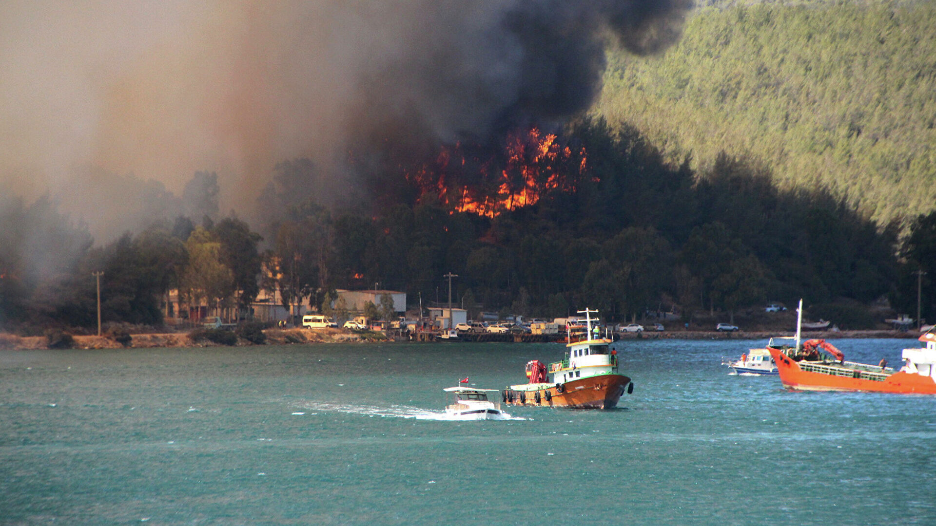 Курортный сезон в Турции прерван лесными пожарами - фото 1