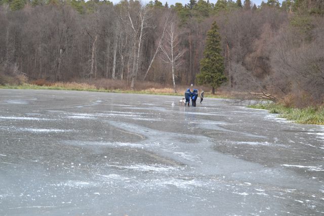 Подмосковье вышло на лед для подледной ловли - фото 4