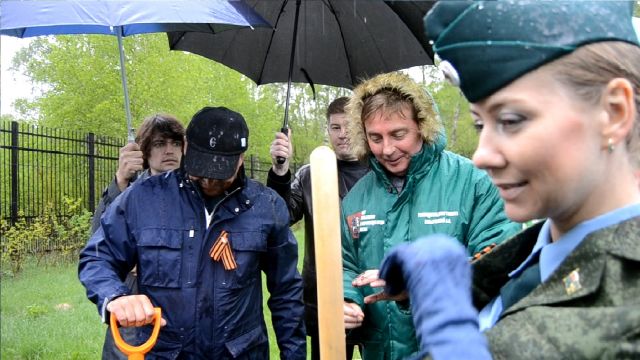 В национальном парке «Лосиный остров» заложили «Аллею Победы»  - фото 15