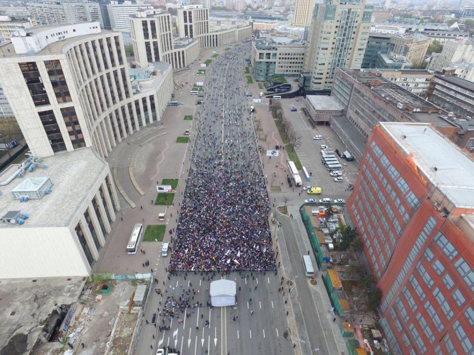 Митинг в Москве: за свободу и Телеграм - против мракобесия, цензуры, РКН и 282-й (ФОТО, ВИДЕО) - фото 9