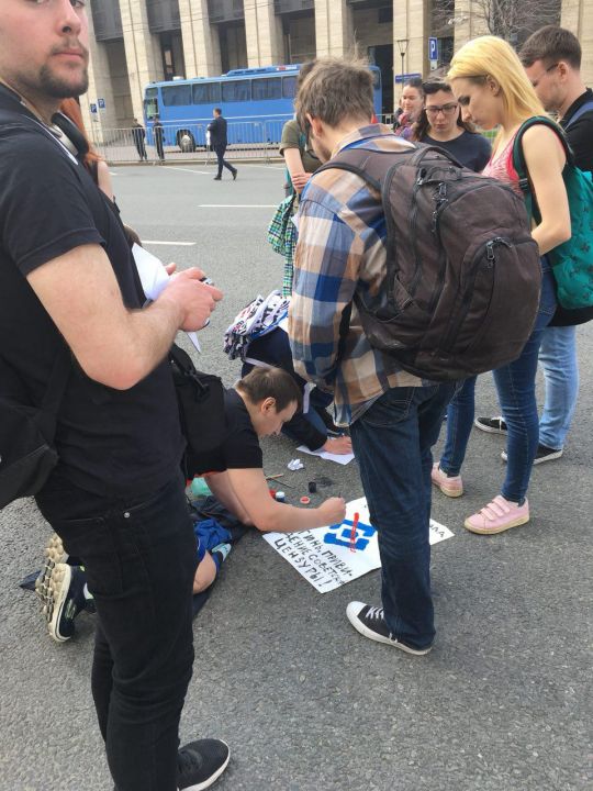 Митинг в Москве: за свободу и Телеграм - против мракобесия, цензуры, РКН и 282-й (ФОТО, ВИДЕО) - фото 31