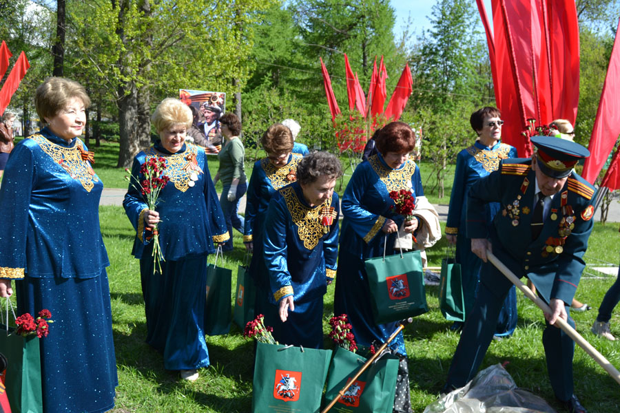 Ветераны подарили Москве «Миллион деревьев» и Победу - фото 32