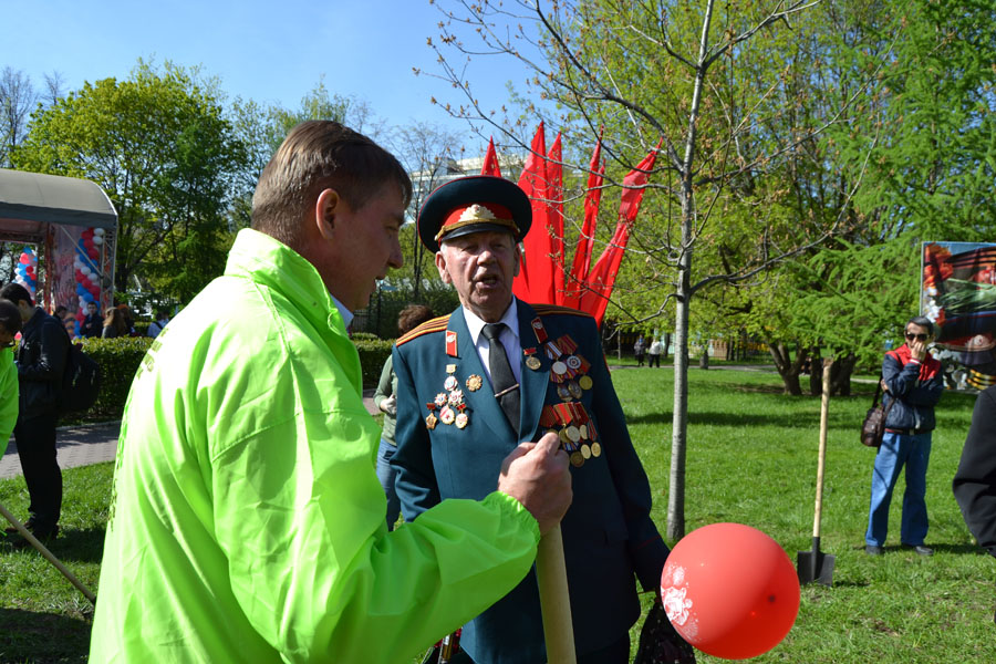 Ветераны подарили Москве «Миллион деревьев» и Победу - фото 36