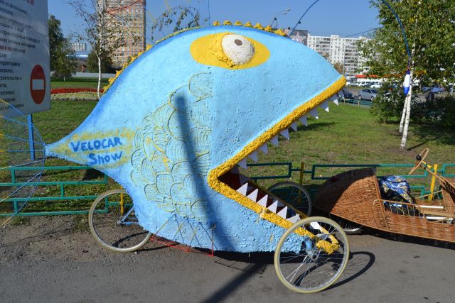 День без автомобиля в Москве встречали на велосипедах  - фото 15