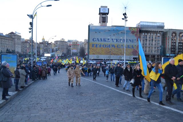 21 ноября Киев отметил годовщину оранжевой революции - фото 1
