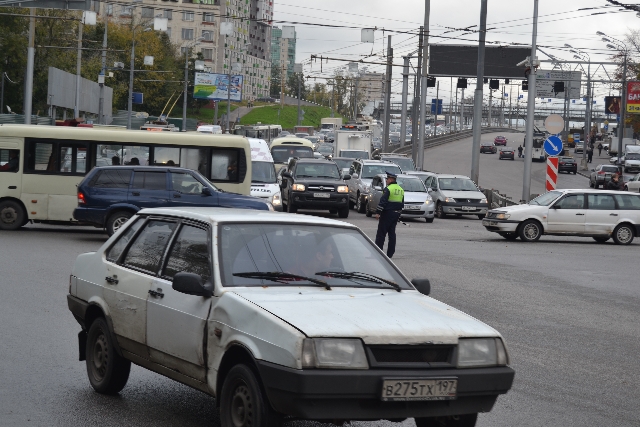День без автомобиля в Москве. Самые первые фото  - фото 97