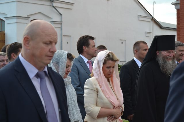 Светлана Медведева посетила Спасо-Преображенский мужской монастырь в городе Муроме - фото 1