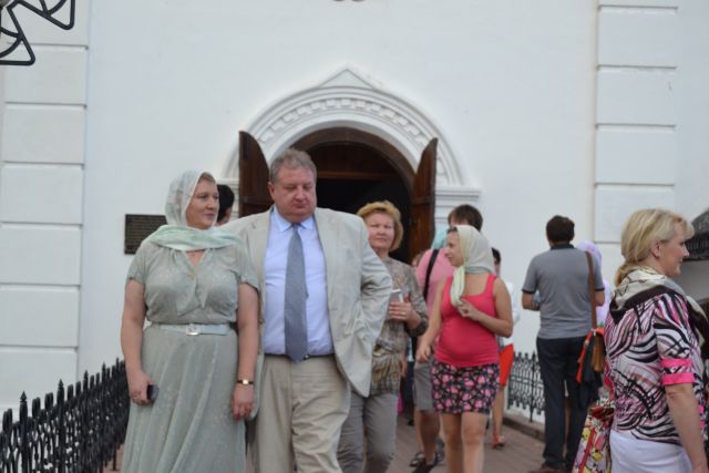 Светлана Медведева посетила Спасо-Преображенский мужской монастырь в городе Муроме - фото 11