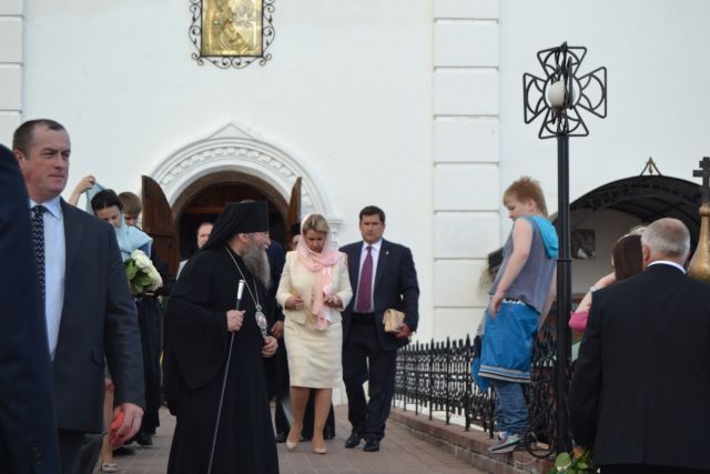 Светлана Медведева посетила Спасо-Преображенский мужской монастырь в городе Муроме - фото 16