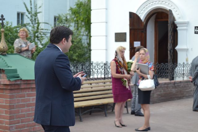 Светлана Медведева посетила Спасо-Преображенский мужской монастырь в городе Муроме - фото 23