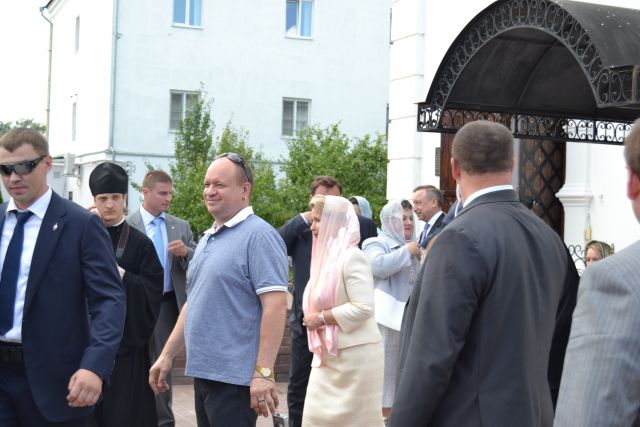 Светлана Медведева посетила Спасо-Преображенский мужской монастырь в городе Муроме - фото 27