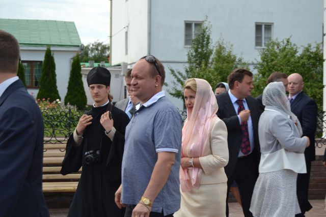 Светлана Медведева посетила Спасо-Преображенский мужской монастырь в городе Муроме - фото 28